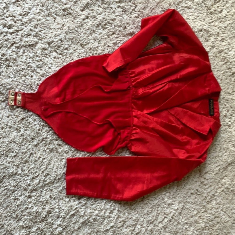 Donna Karen NewYork 100% Silk body suit.